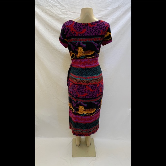 VTG Jessica Howard Multicolored ๐
Print Dress - Picture 4 of 9